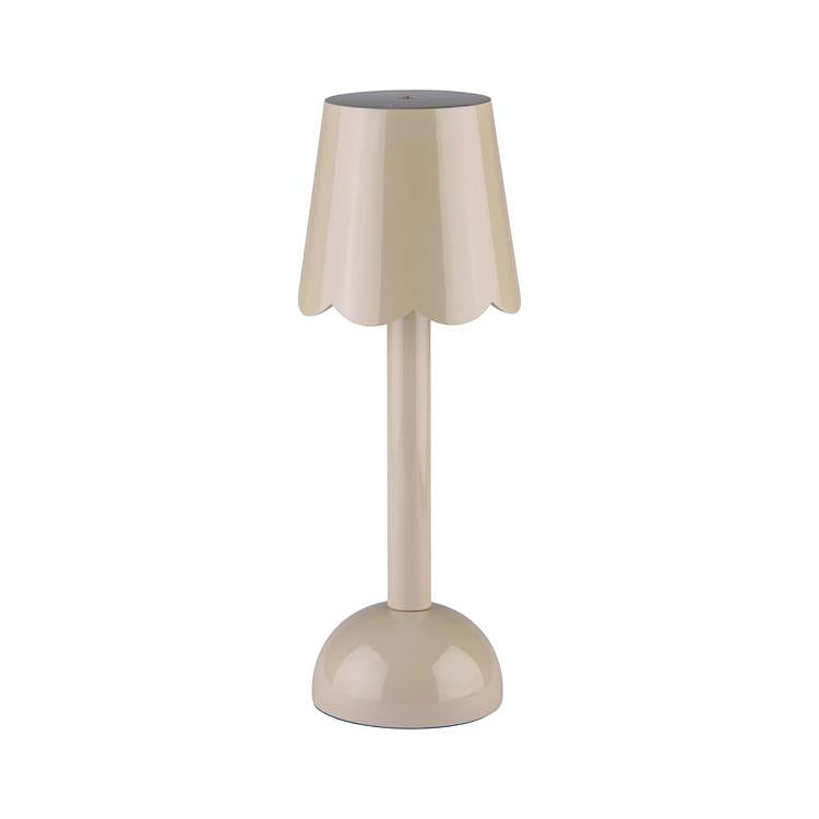Cappuccino Scallop Rechargeable LED Lamp