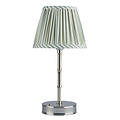 Chambray Striped Lampshade - 16cm