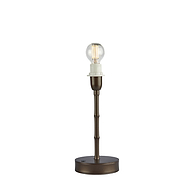 Bronze Bamboo Rechargeable Lamp Base - 25cm