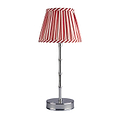 Red Striped Lampshade - 16cm