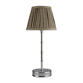 Herringbone Beige Empire Lampshade - 16cm