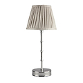 Chiffon Grey Empire Lampshade - 16cm