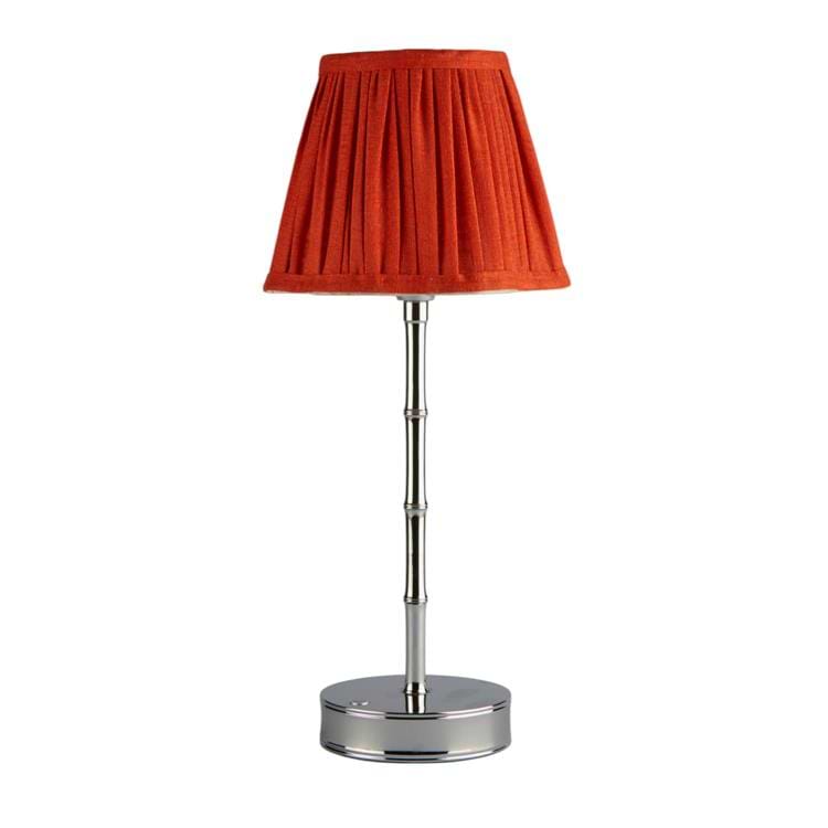 Orange Scallop Lampshade - 16cm