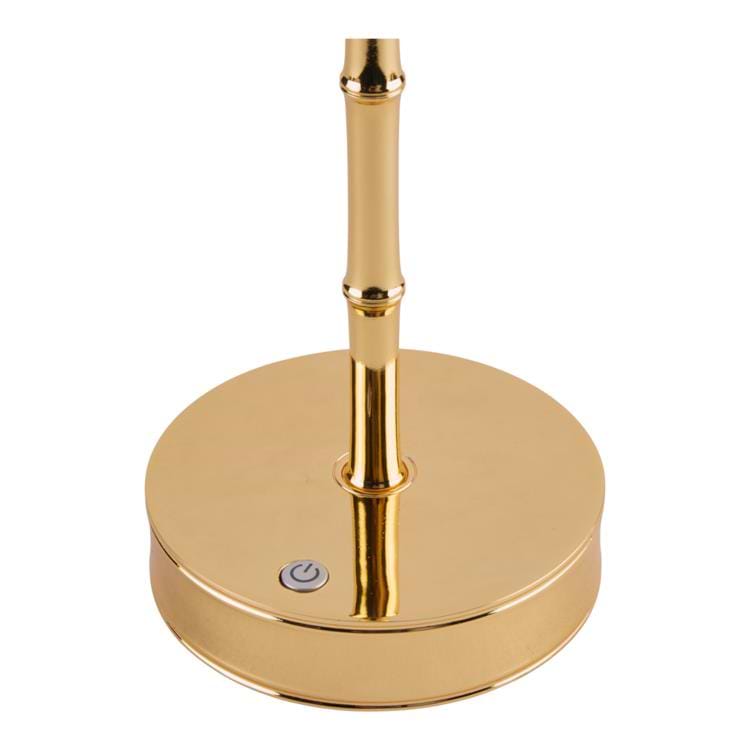 Bamboo Lamp Base Gold 30cm