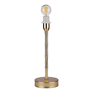 Bamboo Lamp Base Matt Gold 30cm