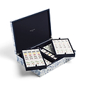 Palm Beach Blue Lacquered Mahjong Set