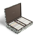 Ikat Mink Lacquered Mahjong Set