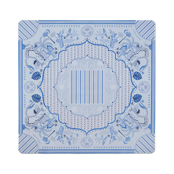 Palm Beach Blue Mahjong Mat