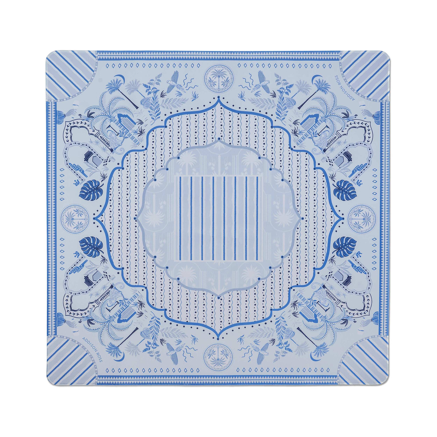 Palm Beach Blue Mahjong Mat