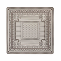 Ikat Mink Mahjong Mat