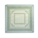 Ikat Mahjong-Matte Grün