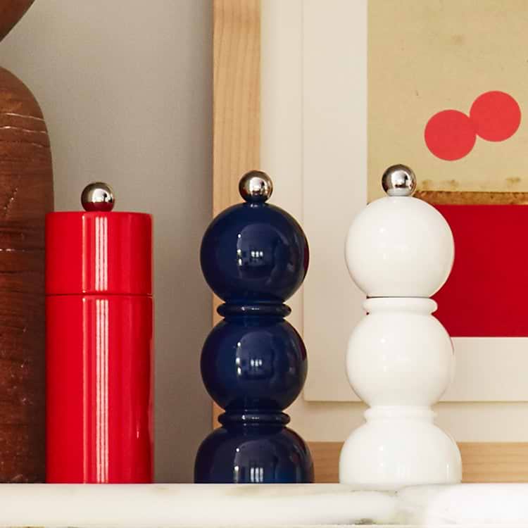 Mini molinillo de sal o pimienta Bob Navy
