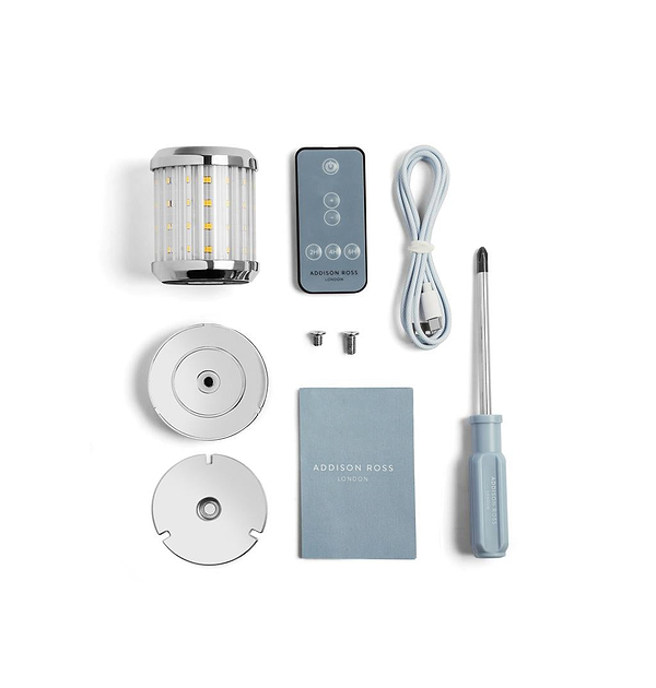 Rechargeable Light Bulb with USB-C Cable & Remote