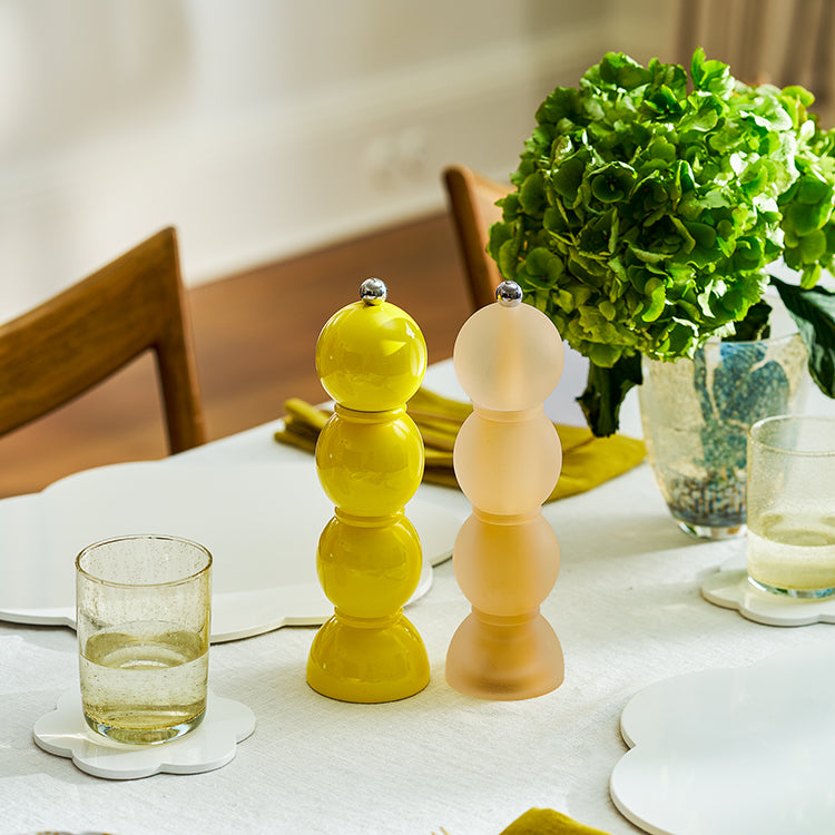 Yellow Bobbin Salt or Pepper Mill