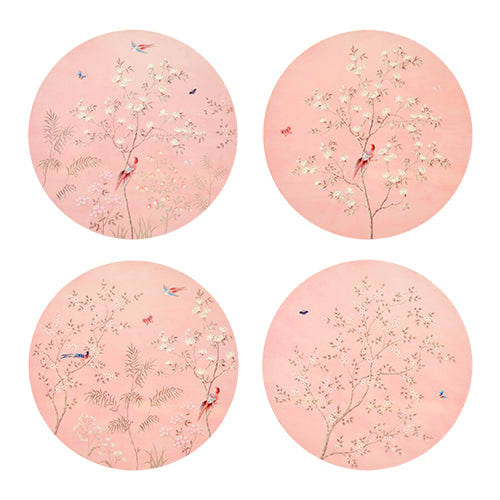 Pink Chinoiserie Placemats – Set of 4 - Addison Ross Ltd EU