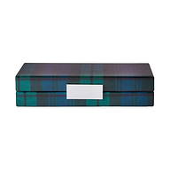 Black Watch Tartan Box bil-Fidda