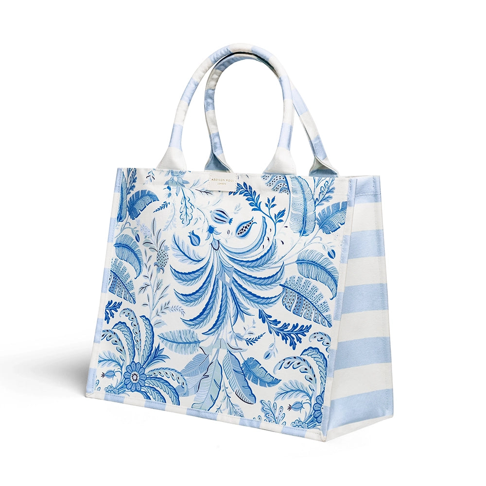 Palm Beach Blue Tote Bag
