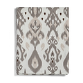 Ikat Mink Linen Tablecloth