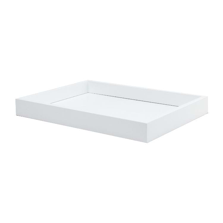White Small Lacquered Tray