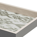 Ikat Small Mink & Cappuccino Two-Tone Tray