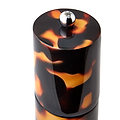 Faux Tortoiseshell Round Column Salt or Pepper Mill