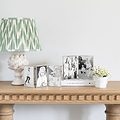 Fine Edged Silver Double Photo Frame