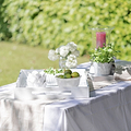 White Large Lacquered Ottoman Tray