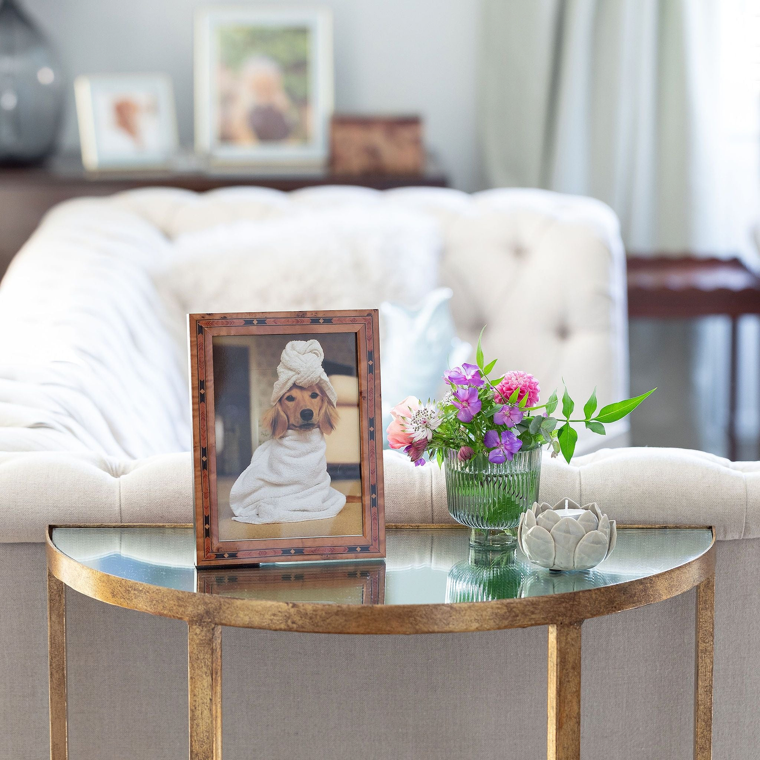 Star Marquetry Frame Narrow