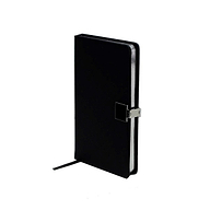 Black & Silver A6 Notebook