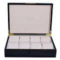 Large Black & Gold Watch Box