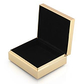 4" Faux Tortoiseshell & Gold Box - Boxes & Pots - Addison Ross