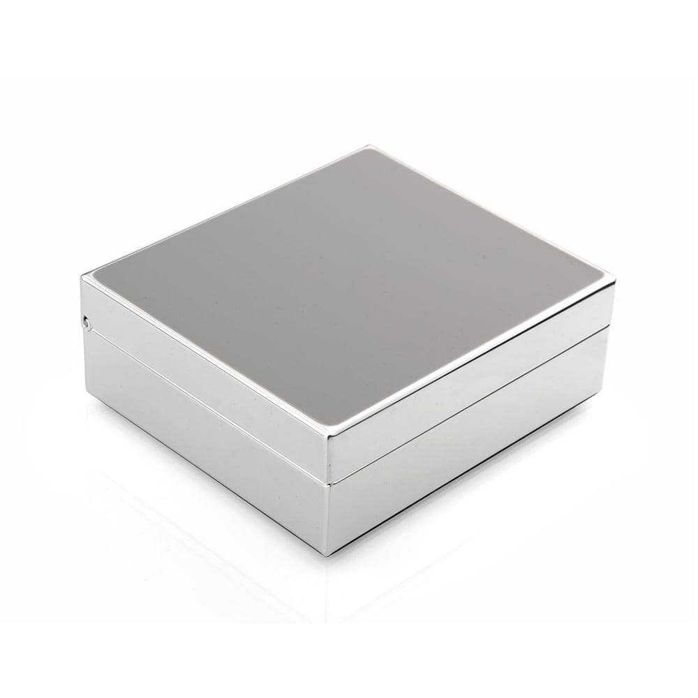 Chiffon Enamel & Silver Box