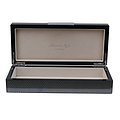 Carbon Fibre Lacquer Box with Silver
