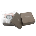 White & Silver Square Alarm Clock - Clock - Addison Ross