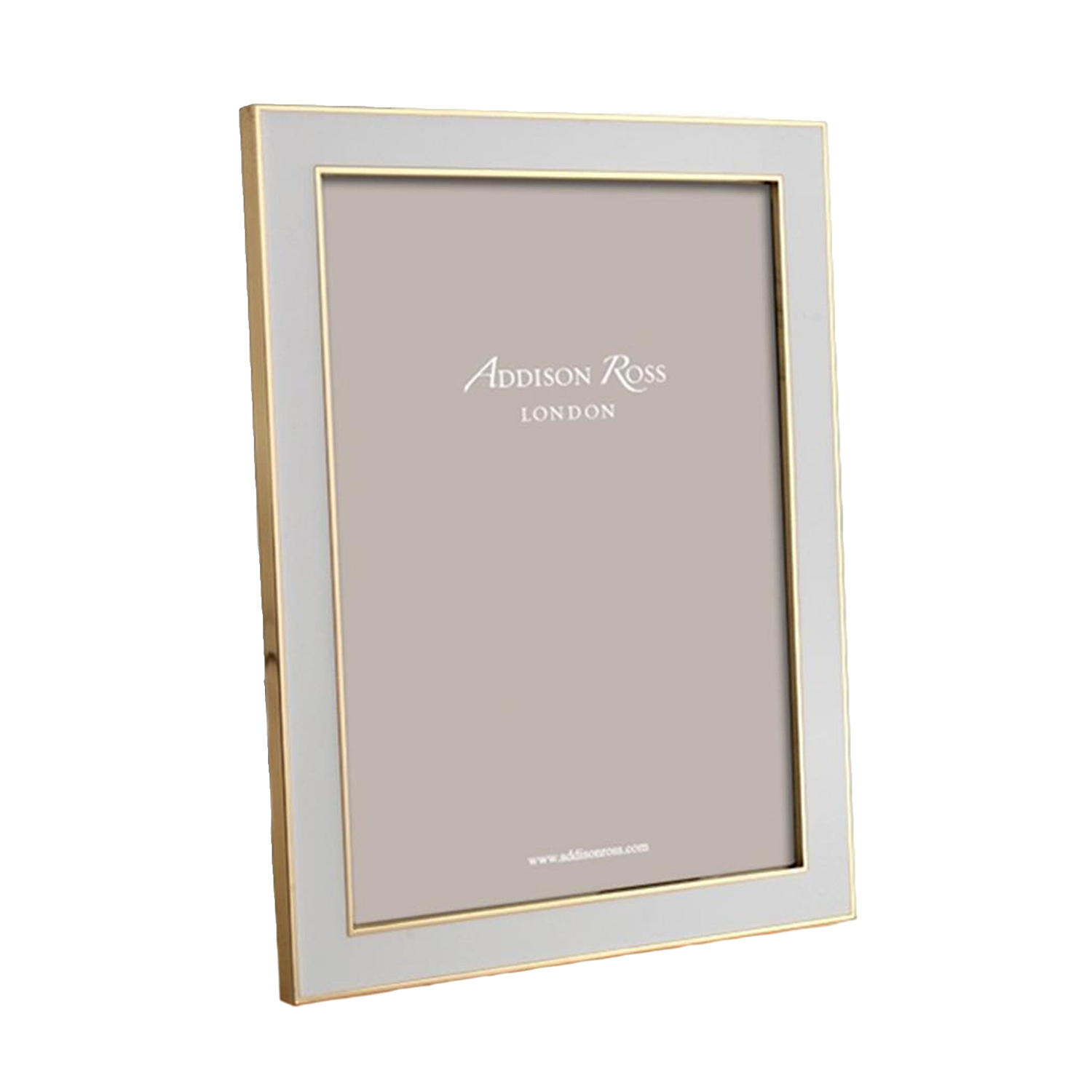 Chiffon Enamel & Gold Frame