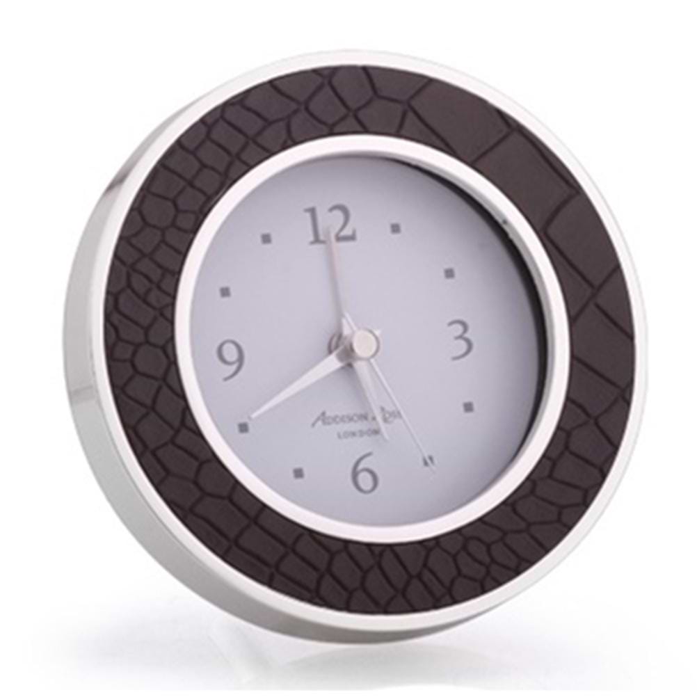 Choc Croc & Silver Alarm Clock