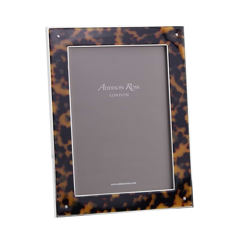 Tortoiseshell & Silver Photo Frame