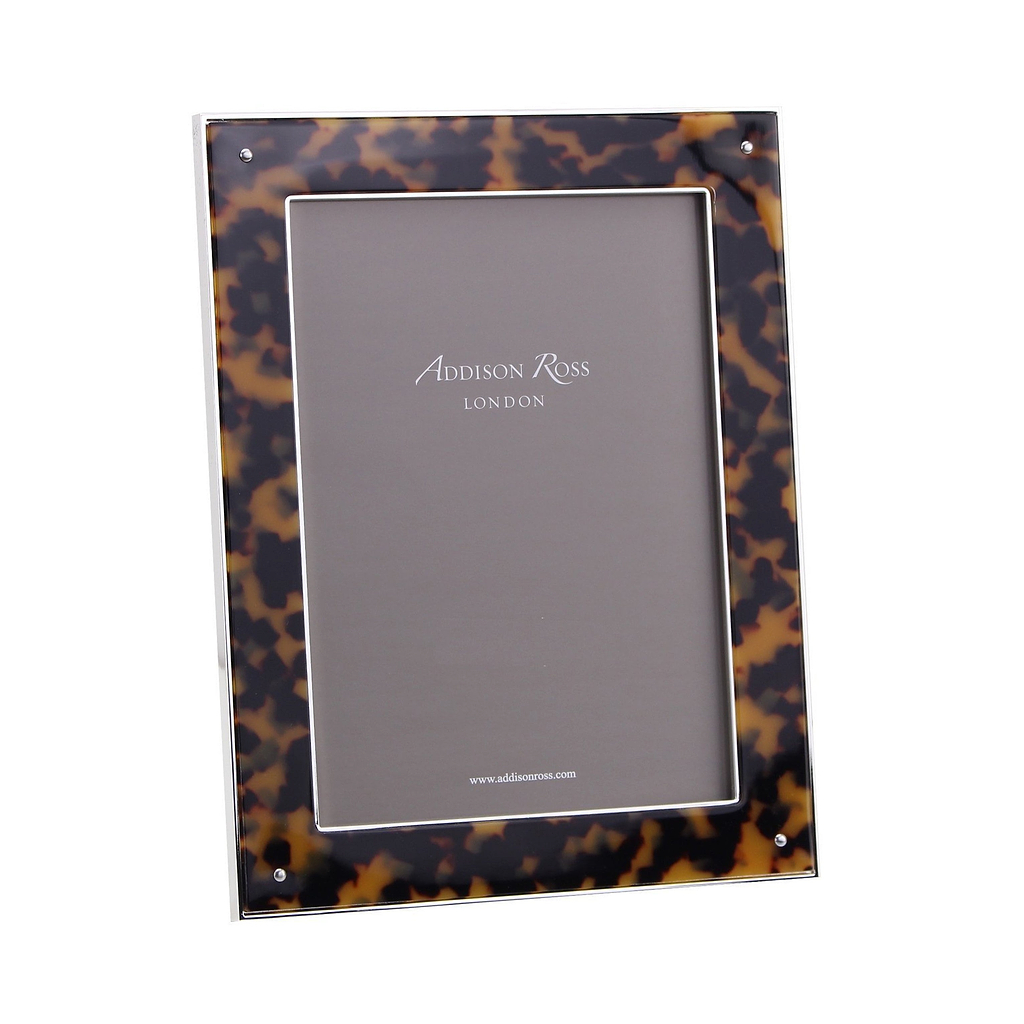 Tortoiseshell & Silver Photo Frame