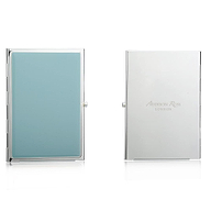 Blue & Silver Plate Travel Frame