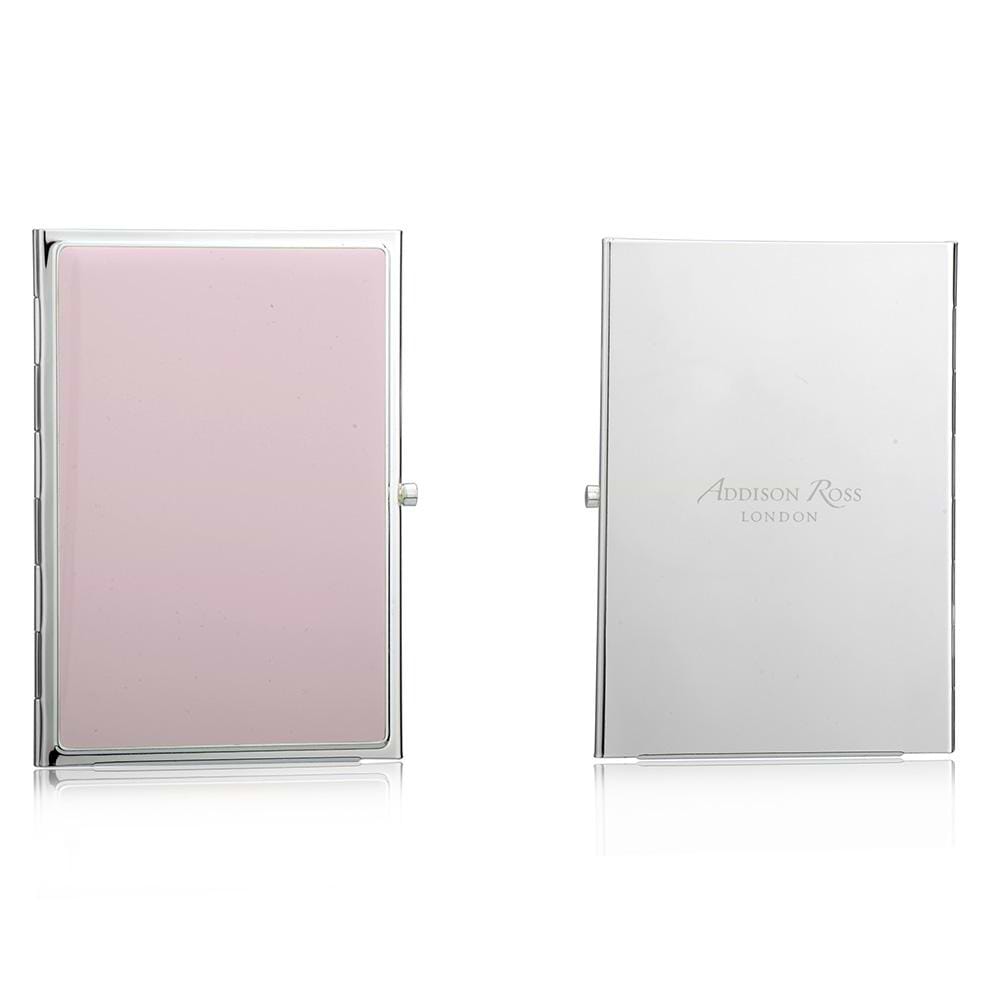 Pink & Silver Plate Travel Frame
