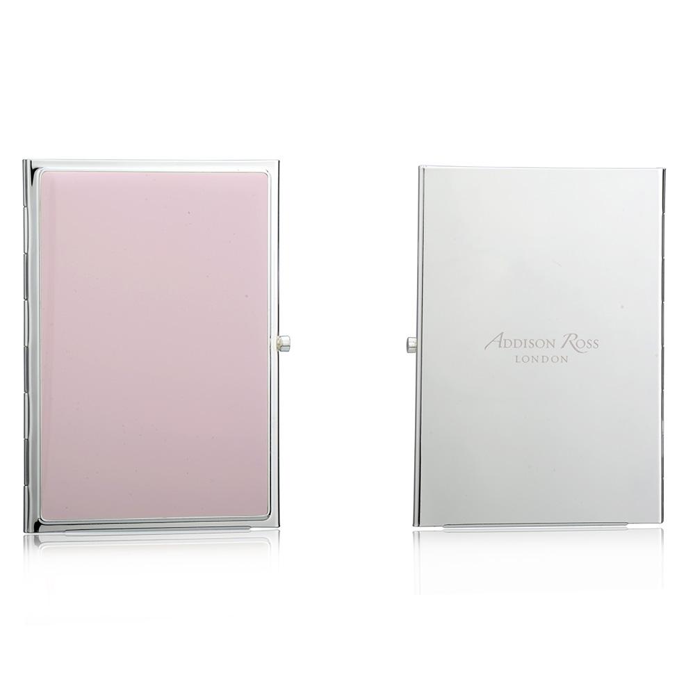 Pink & Silver Plate Travel Frame