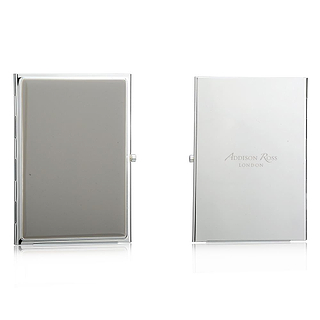 Chiffon & Silver Plate Travel Frame