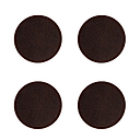 Anthracite Coasters - Set of 4