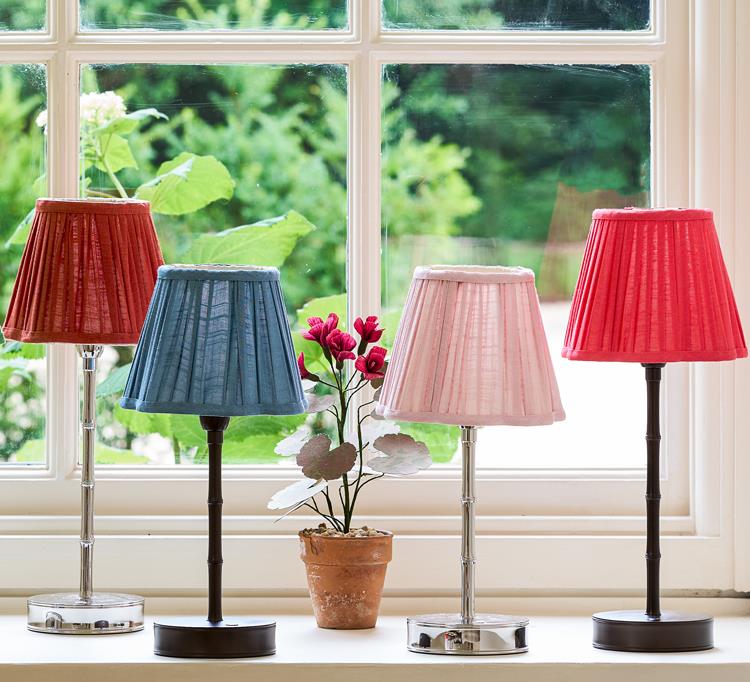 Light Pink Scallop Lampshade - 6"