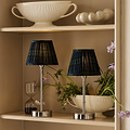 Navy Tartan Empire Lampshade - 6"