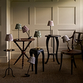 Ikat Empire Cherry & Cappuccino Lampshade - 16cm