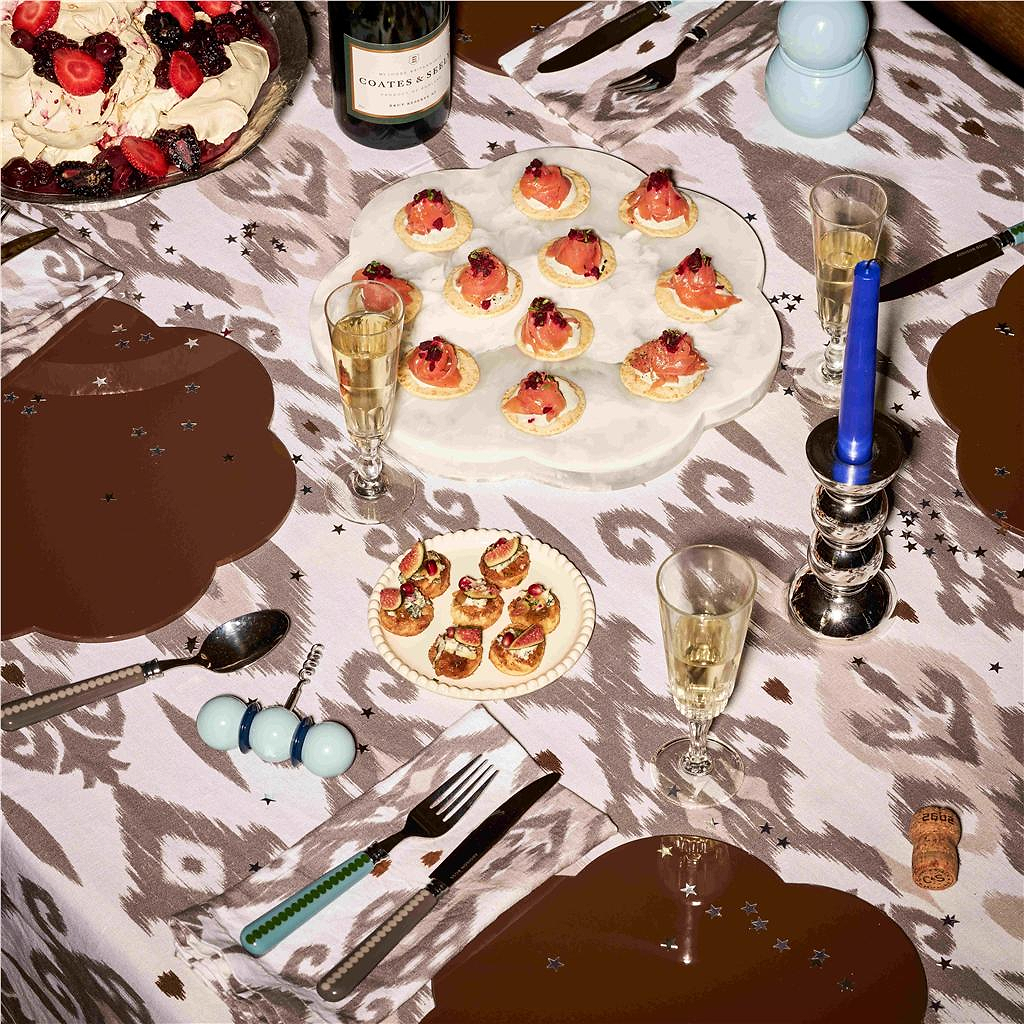 Chocolate Lacquer Placemats - Set of 4