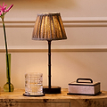 Bronze Bamboo Rechargeable Lamp Base - 12"