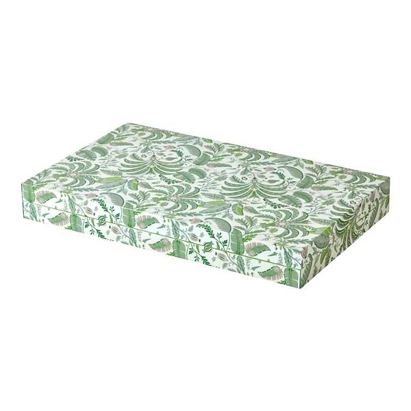 Palm Beach Green Lacquer Backgammon Set