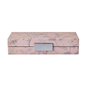 Pink Chinoiserie Box with Silver